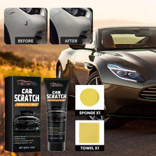 Load image into Gallery viewer, Homonth 60g Car Scratch Remover for Vehicles Deep Scratches Paint Scratch Repair Polishing Set Easy to Use Scratches With Sponge
