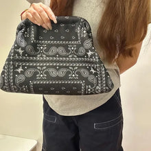 Load image into Gallery viewer, Fashion Trend Leopard Print Clutch Bag for Women Woven Crochet  Cloud Casual Dinner Bag Fashion Dumpling Chic Hobo Bag 2024
