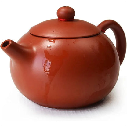 Teapot Chinese Gongfu cha Xishi Pot 7oz 210cc Purple clay ceramics Zini for Loose Tea Red brown