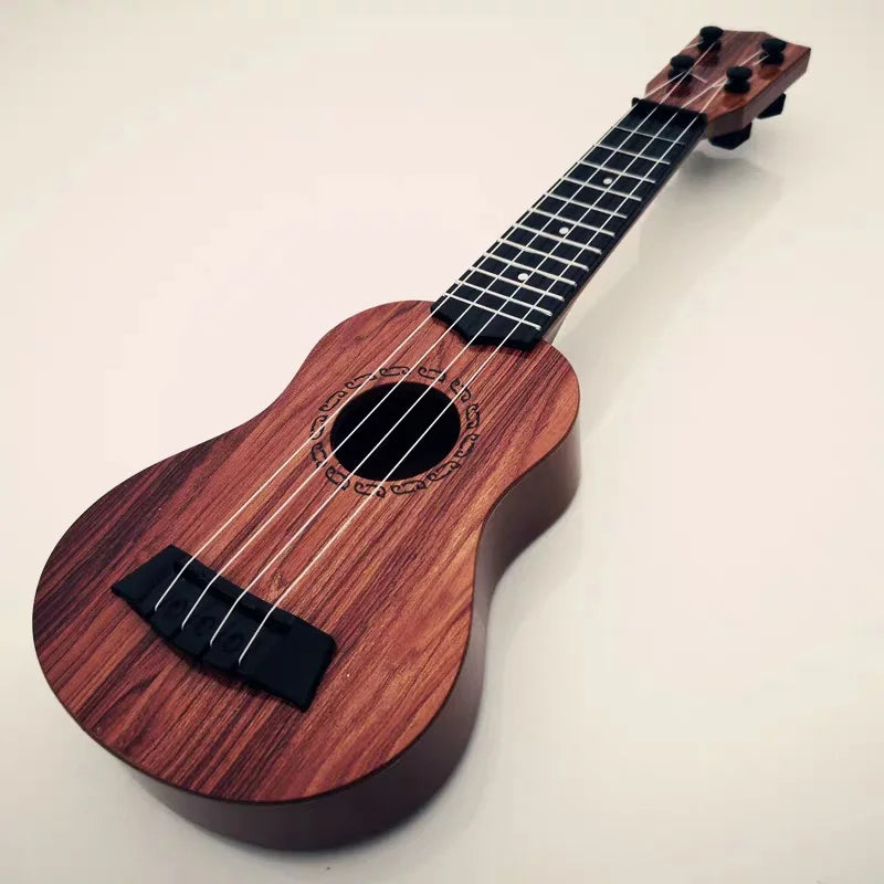 Yukri toy children's small guitar model music enlightenment instrument guitar toy mini four string guitar