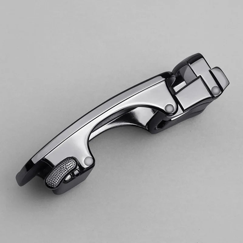 Men's belt buckle, 36.5mm non perforated belt automatic quick release zinc alloy belt buckle men's accessories