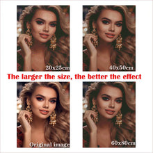 Load image into Gallery viewer, Diamond Painting New DIY Art Abstract Golden Woman Diamond Embroidery Rhinestone Stitch Mosaic Home Decoration
