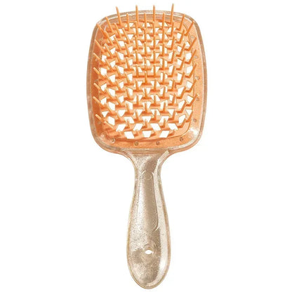 Tangled Hair Comb Detangling Hair Brush Massage Combs Hollow Out Wet Curly Hair Brushes Barber Comb Salon Styling Tools