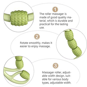 Muscle Roller Trigger Point Muscle Roller Foam Roller Deep Massage Tool for Relieve Muscle Soreness Stiffness and Tight Muscles