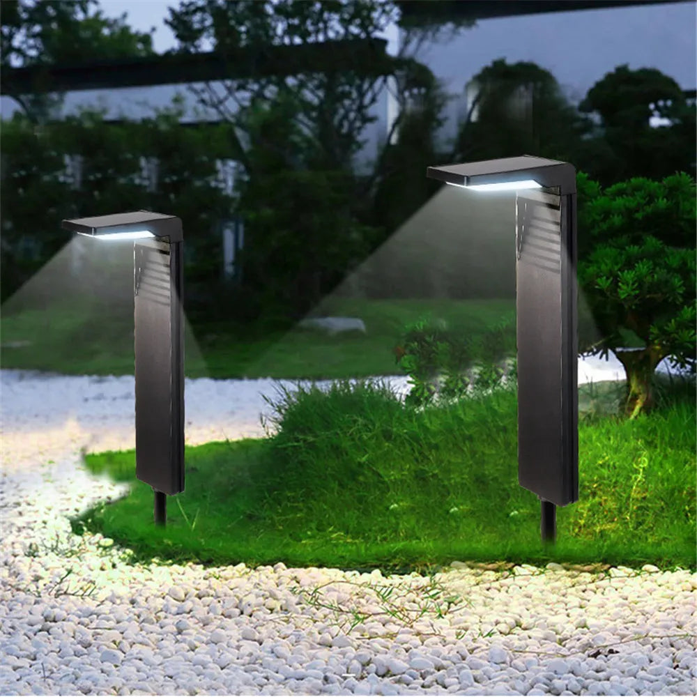 Garden Lights Outdoor Decoration Solar Lawn Lights Waterproof LED light for Yard Pathway Landscape Bollard Solar Power Lighting
