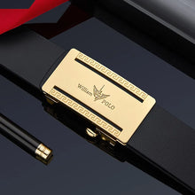 Load image into Gallery viewer, Men&#39;s casual belt, simple for wearing inside, automatic buckle for personalized waist belt
