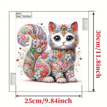 Load image into Gallery viewer, DIY Special Shaped Diamond Painting Cartoon Owl Wall Art Decor for Beginners 30x30CM
