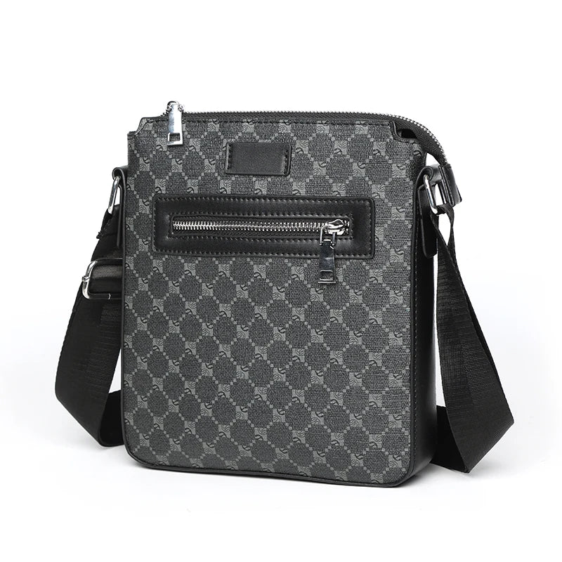 New Designer Crossbody Bag for Men Bags Casual Man Messenger Bag Fashion Male Bag Leather Luxury Brand Sling Pack Shoulder Bag