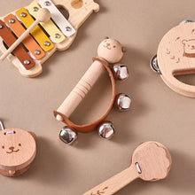Load image into Gallery viewer, Wooden Baby Montessori Toys Musical Rattle Instruments Xylophone Percussion Sensory Rattle Toys Educational for Baby Toys Gifts
