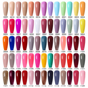 NAILCO 15ml Transparent Nude Color Series Jelly Gel Nail Polish Pink Red Nails Art Manicure Gel Varnishes Gellack Design Lacquer