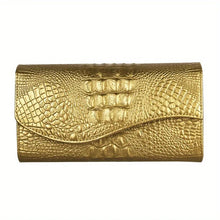 Load image into Gallery viewer, Women&#39;s stylish clutch bag Large capacity crocodile print crossbody shoulder bag
