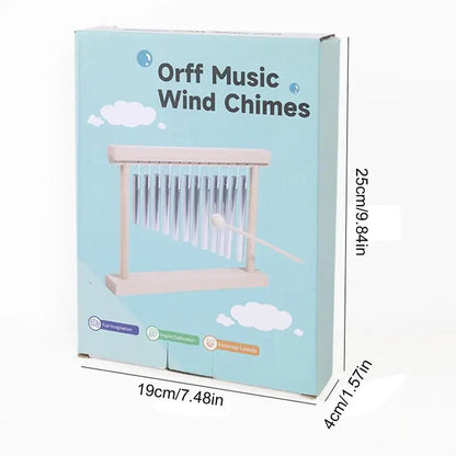 Bars Chime Fun Chimes Percussion Music Instruments Collaborative Entertainment Tool Lightweight Windchimes For Temple Classroom