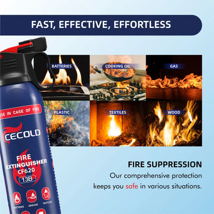 Fire Extinguisher for boat mini fire extinguisher Water-based fire extinguisher Portable  vehicle household Antifreeze（-20°）