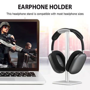 5-1PCS Universal Headphone Stand Aluminuim Alloy Headset Holder for Gaming Earphone Desktop Headphones Support Holder