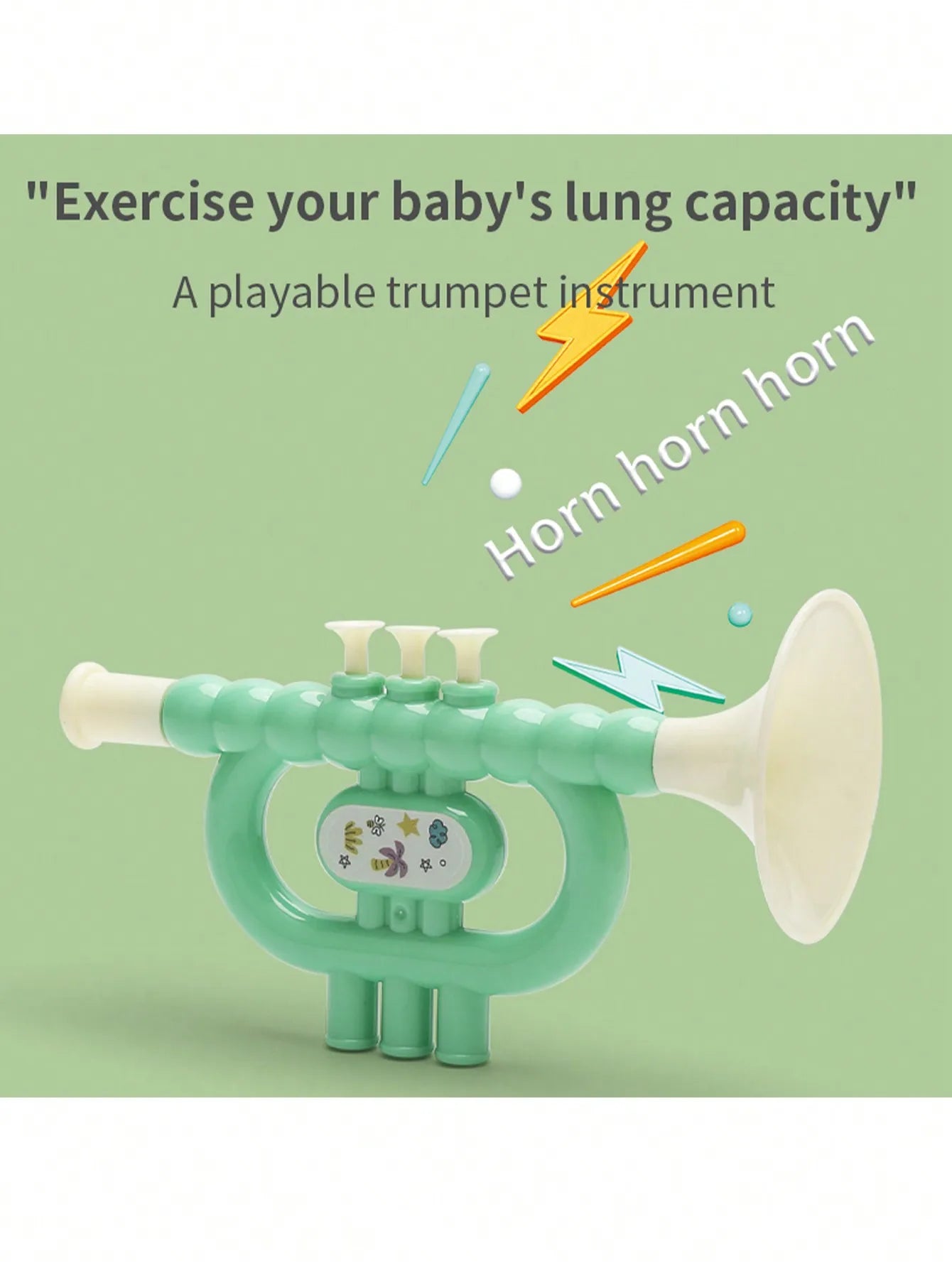 6-piece set of children's musical instrument toys, suitable for indoor and outdoor children's music practice toys