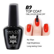 Load image into Gallery viewer, NAILCO 15ml Transparent Nude Color Series Jelly Gel Nail Polish Pink Red Nails Art Manicure Gel Varnishes Gellack Design Lacquer
