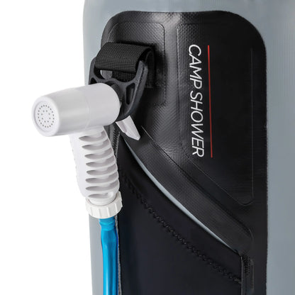 12L Camping Shower Solar Shower Garden Shower with Pump Shower Head Portable and Removable Hose Showers Bag