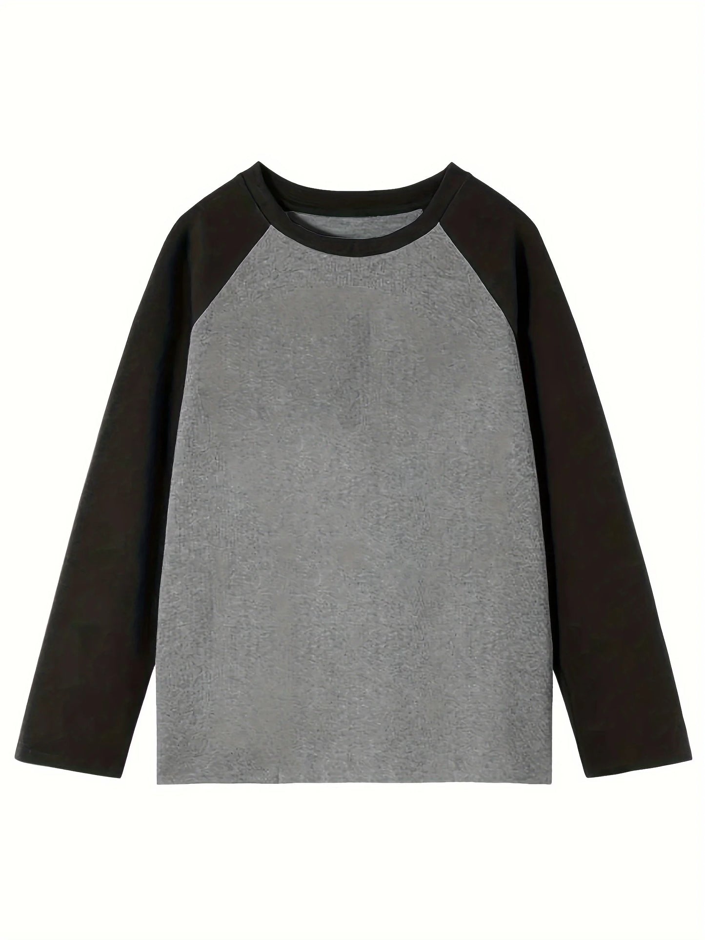 Women's Clothing Tops O-Neck Long Sleeve Thick Office Lady Commuter Autumn Winter Casual Printed All-match T-shirt