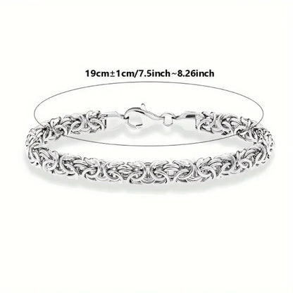 1pcs Italian Byzantine Bracelet, Metal Vintage Bracelet, Women's Fashion Bracelet Fashion Item, Suitable for Birthday Gift More