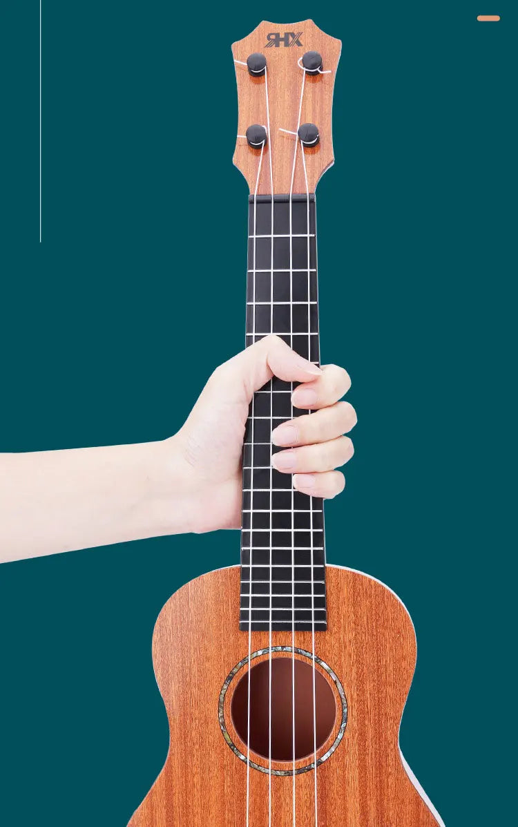 Yukri toy children's small guitar model music enlightenment instrument guitar toy mini four string guitar