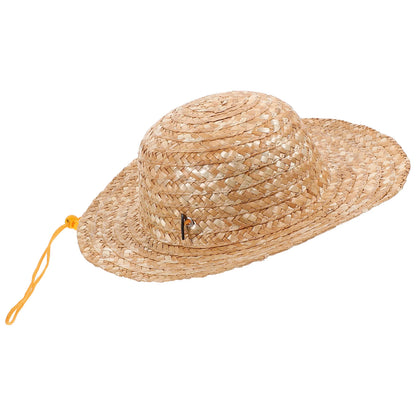 Kids Straw Hat Beach Sun Cap Outdoor Sun Protection Hat Handicraft Hat Summer Party Farmer Costume Hats