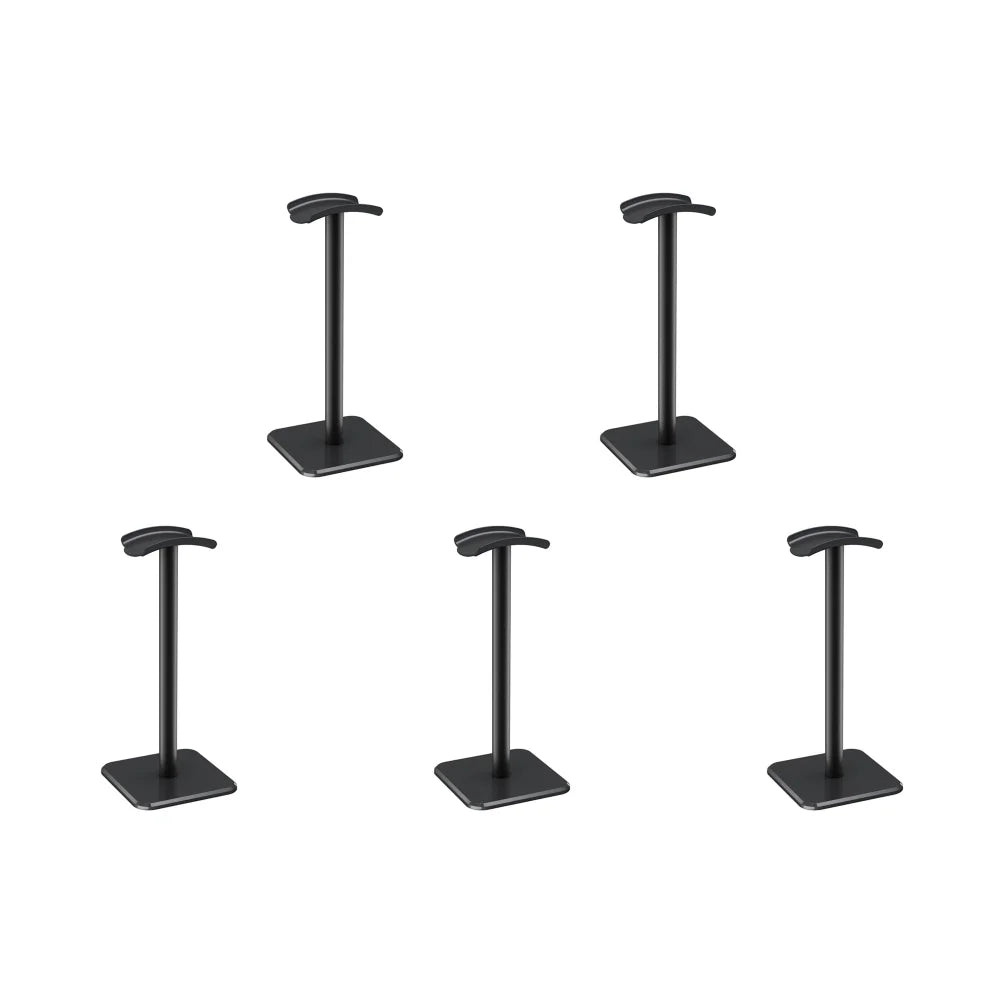 5-1PCS Universal Headphone Stand Aluminuim Alloy Headset Holder for Gaming Earphone Desktop Headphones Support Holder