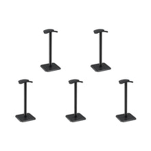 Load image into Gallery viewer, 5-1PCS Universal Headphone Stand Aluminuim Alloy Headset Holder for Gaming Earphone Desktop Headphones Support Holder
