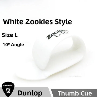 Dunlop Guitar Thumb Pi Middle Finger Thumb Ring L M S Finger Pi Guitar Accories Music Instrument Supplies