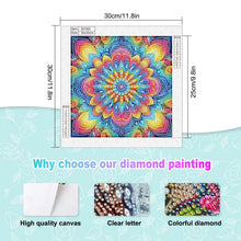 Load image into Gallery viewer, Special Shape Diamond Art Painting Kits for Adults and Beginners,mandala DIY Diamond Art Painting for Home Wall Decoration Gift
