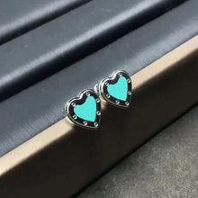 Load image into Gallery viewer, Small exquisite and lovely simple 925 sterling silver earrings are essential female accessories for daily commuting
