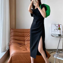 Load image into Gallery viewer, White Dresses for Women 2024 Woman Dress Clothes Midi X New in Chic and Elegant Pretty Cheap Casual Y2k Outfits Harajuku Cotton
