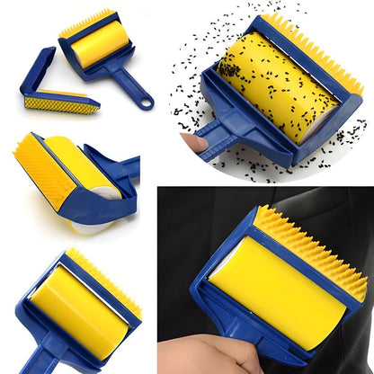 ProStick Handheld Lint Roller - Reusable, Washable, and Efficient Pet Hair Remover for Fur, Lint, and Debris - Easy to Clean
