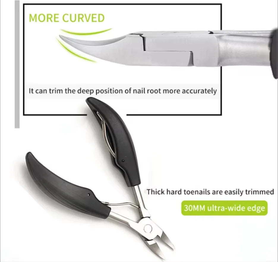 Nail Clippers Ingrown Toenail Podiatry Correction Nippers Cuticle Cutters Cut Paronychia Pedicure Manicure Hand Foot Care Tool