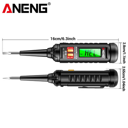 AC 12V-300V Non-Contact Voltage Detector Digital NCV Voltage Tester Smart Induction Test Pen Wire Breakpoint Finder Live Wire Te