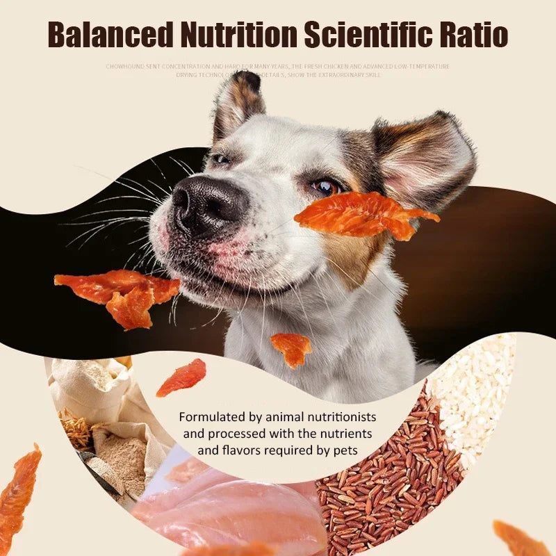 Dog Snacks 110g Bruxism Cookies Milk Stick Chicken Breast Beef Strips Training Incentives Nutritious Healthy Pet Snack Foods