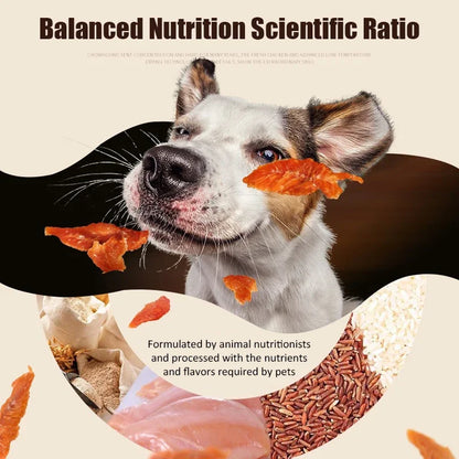 Dog Snacks 110g Bruxism Cookies Milk Stick Chicken Breast Beef Strips Training Incentives Nutritious Healthy Pet Snack Foods