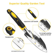 Load image into Gallery viewer, Garden Tool Hand Trowel,Rake,Cultivator,Weeder Tools With Ergonomic Handle,Garden Lawn Farmland Transplant Gardening Bonsai Tool
