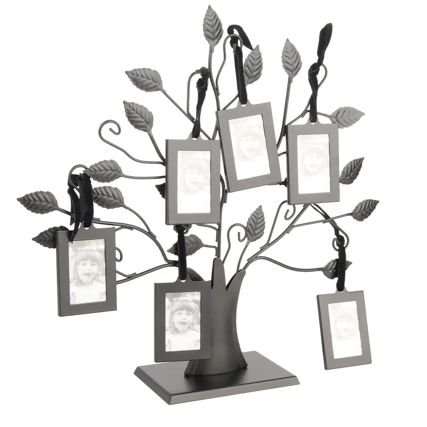 6pcs Family Tree Photo Frames Set - Stylish Hanging Picture Display for Home Decor