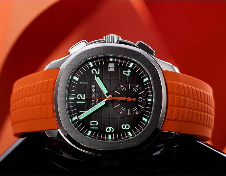 Mens Watches Top Brand Luxury Waterproof Luminous Hands Chronograph Wrist Watch Men Watch 2021 Sport Male Clock Military Watch