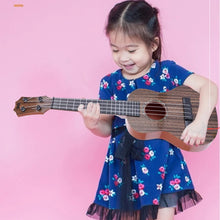 Load image into Gallery viewer, Yukri toy children&#39;s small guitar model music enlightenment instrument guitar toy mini four string guitar
