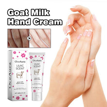 Load image into Gallery viewer, OceAura Goat Milk Hand Cream Cream Nourishing Moisturizes Soothes Hand Skin Whitening And Brightening Skin Care Product
