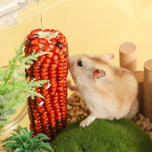 Load image into Gallery viewer, Hamster Food Staple Food Molar Toys Golden Bear Rabbit Chinchilla Molar Corn Cob Molar Snack Hamster Toys
