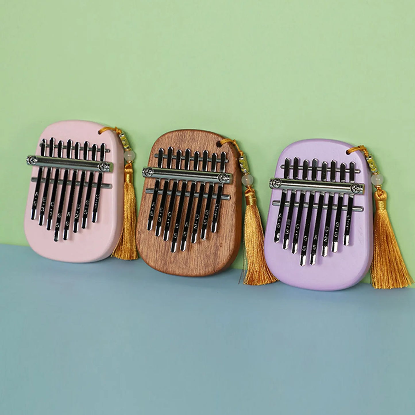 Kalimba Thumb Piano 8 Key Alto Mini Kalimba Instrument Portable Mbira Finger Piano Finger Instruments Decorative Cute For Kids