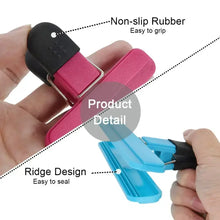 Load image into Gallery viewer, Portable Bag Clips Kitchen Storage Food Snack Seal Sealing Bag Clips Sealer Clamp Plastic Tool Kitchen Organization Accessories
