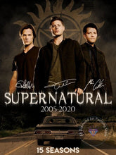 Load image into Gallery viewer, Supernatural Diamond Painting Kit Popular TV Series 5D DIY Diamond Embroidery Cross Stitch Handmade Art Gift Crafts Home Decor
