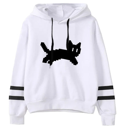 Woman Clothing Hot Sale Daily Womens Sweatshirts Fashion Pullovers Versatile Hoodies Stripe Jogging Casual Printing Sports Style