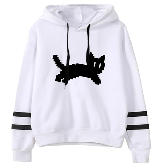 Woman Clothing Hot Sale Daily Womens Sweatshirts Fashion Pullovers Versatile Hoodies Stripe Jogging Casual Printing Sports Style