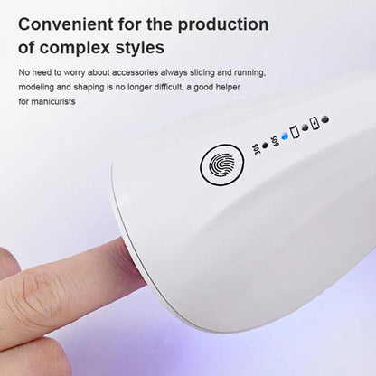 Nails Drying Lamp  Handheld UV LED Lamp For With Battery Timing Rechargeable Mini Manicure Nail Dryer For Gel Polish Manicure