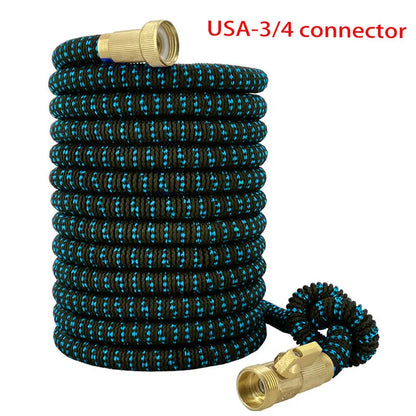 Garden Hose Expandable Magic Hose For Garden Watering And Cleaning, 3/4 ", Connector, Sprinkler Head, Watering Device, No Kinks