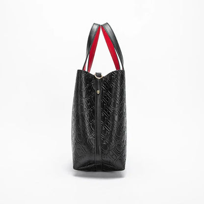 CH Superior Sense of Pure Colour Letter Printing Design Large Capacity Ladies Crossbody Bag High QualityTemperament Tote Bag